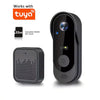 Tuya WiFi Smart Video Doorbell 1080P HD Two-Way Audio Waterproof