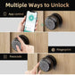 Viladepot Smart Lock Fingerprint Door Lock TYPE-C Interface App Control Passcode Unlock Electronic Touchscreen Keypad Indoor