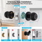 Viladepot Smart Lock Fingerprint Door Lock TYPE-C Interface App Control Passcode Unlock Electronic Touchscreen Keypad Indoor
