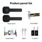 RAYKUBE M6 Tuya BLE Bedroom Digital Electronic Lock Fingerprint Door Lock with Password/Key/IC Card/ Tuya APP Unlock From USA