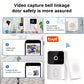 Tuya Smart Video Doorbell Camera 480PHD Wireless doorbell for Home Security, Night Vision, Voice Change, 2-Way Audio, Waterproof