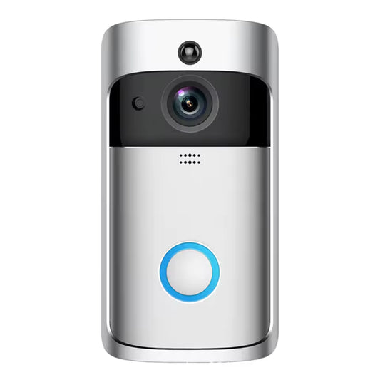 WiFi Video Doorbell 2 Way Audio Security Home Door Bell 720P Night Vision with Noise Cancelling Microphone Smart Human Detection