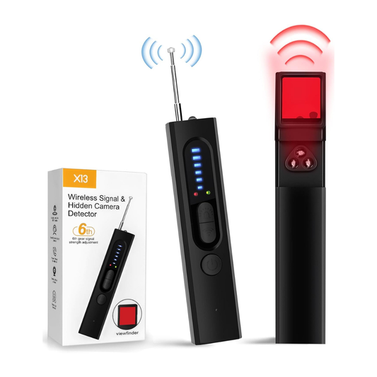 Hidden Camera Detectors, Anti-Spy Camera Finder Detector, Bug Detector, GPS Hidden Camera Detectors, Tracking Device Detectors, Camera Detector for Hotels, Home, Airbnb, Office (X13)